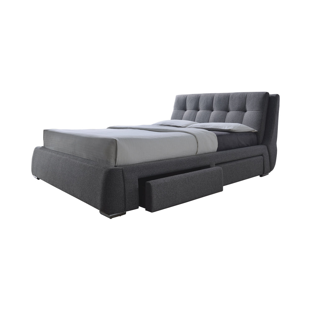 california king storage bed