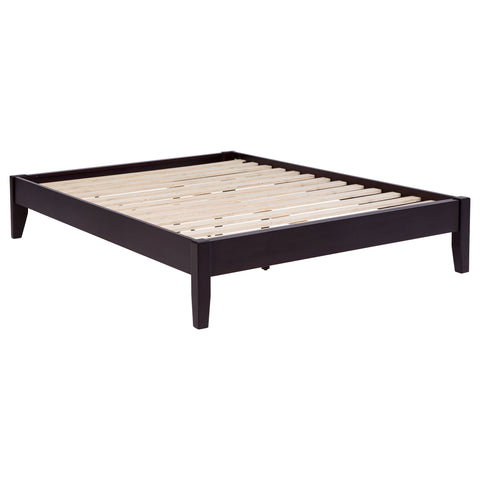 Matyas Full Universal Platform Bed CappuccinoCappuccino