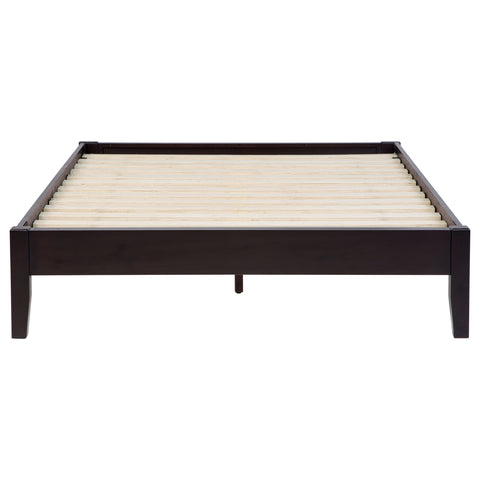 Matyas Full Universal Platform Bed CappuccinoCappuccino