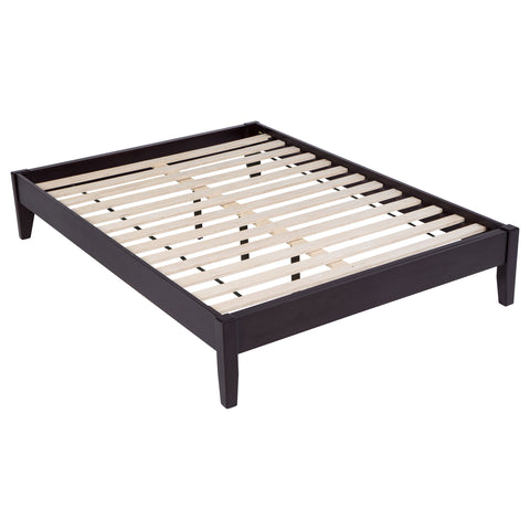 Matyas Full Universal Platform Bed CappuccinoCappuccino
