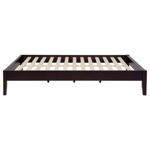 Matyas Full Universal Platform Bed CappuccinoCappuccino
