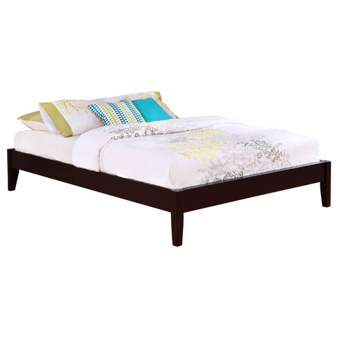 Matyas California King Universal Platform Bed CappuccinoCappuccino