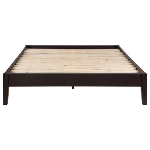 Matyas Queen Universal Platform Bed CappuccinoCappuccino