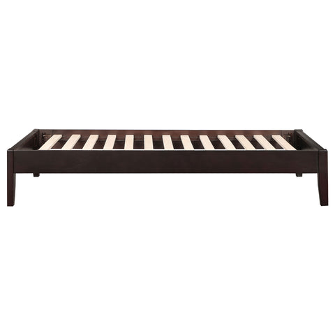 Matyas Twin Universal Platform Bed CappuccinoCappuccino