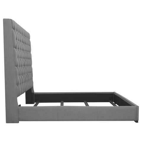 Paula 5-piece Eastern King Bedroom Set Metallic Mercury