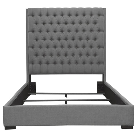 Paula 4-piece Queen Bedroom Set Metallic Mercury
