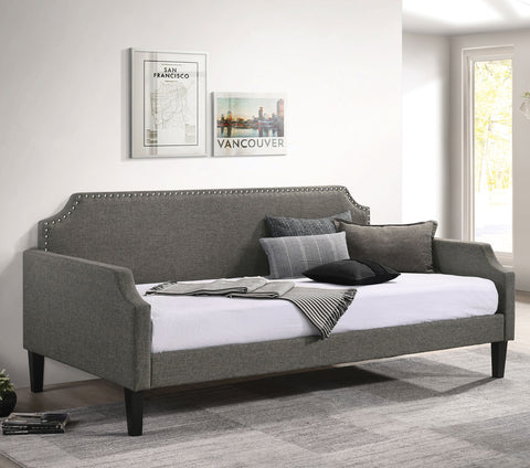 Aminta Upholstered Twin Daybed GreyGrey