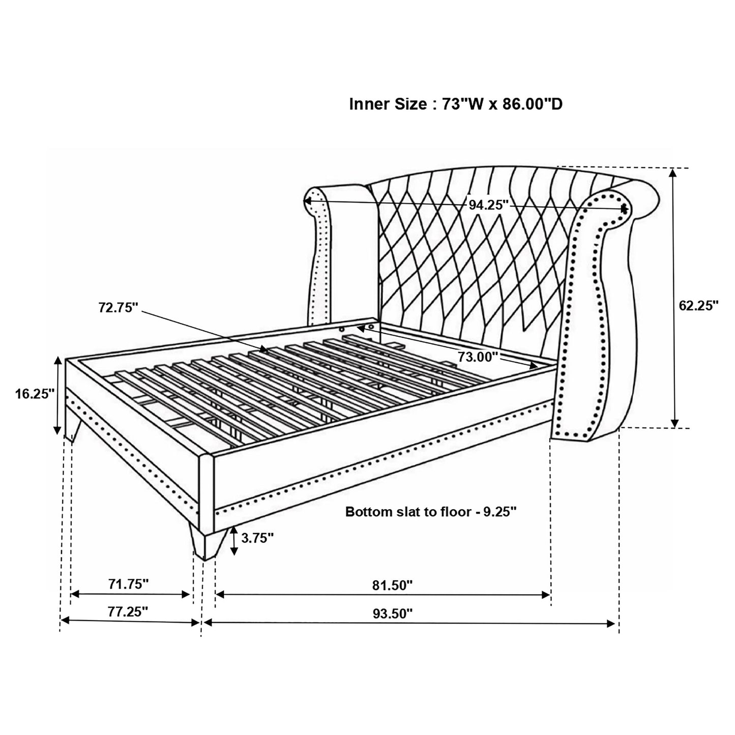 california king bed