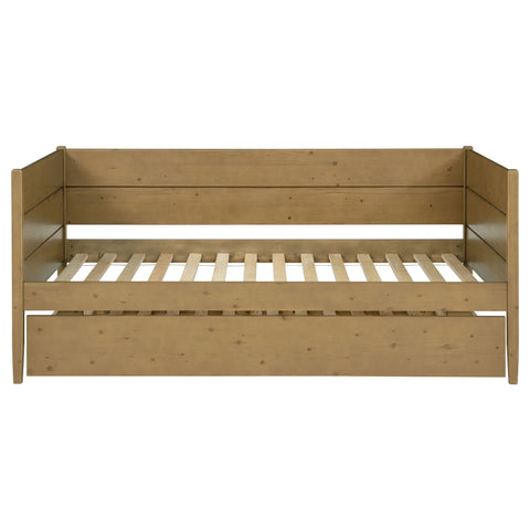 Claudia Wood Twin Daybed With Trundle Natural