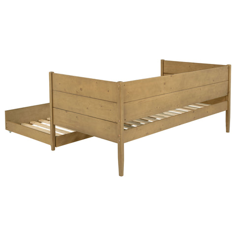 Claudia Wood Twin Daybed With Trundle Natural