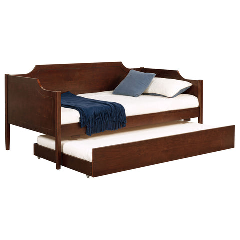 Elmira Wood Twin Daybed With Trundle Cherry