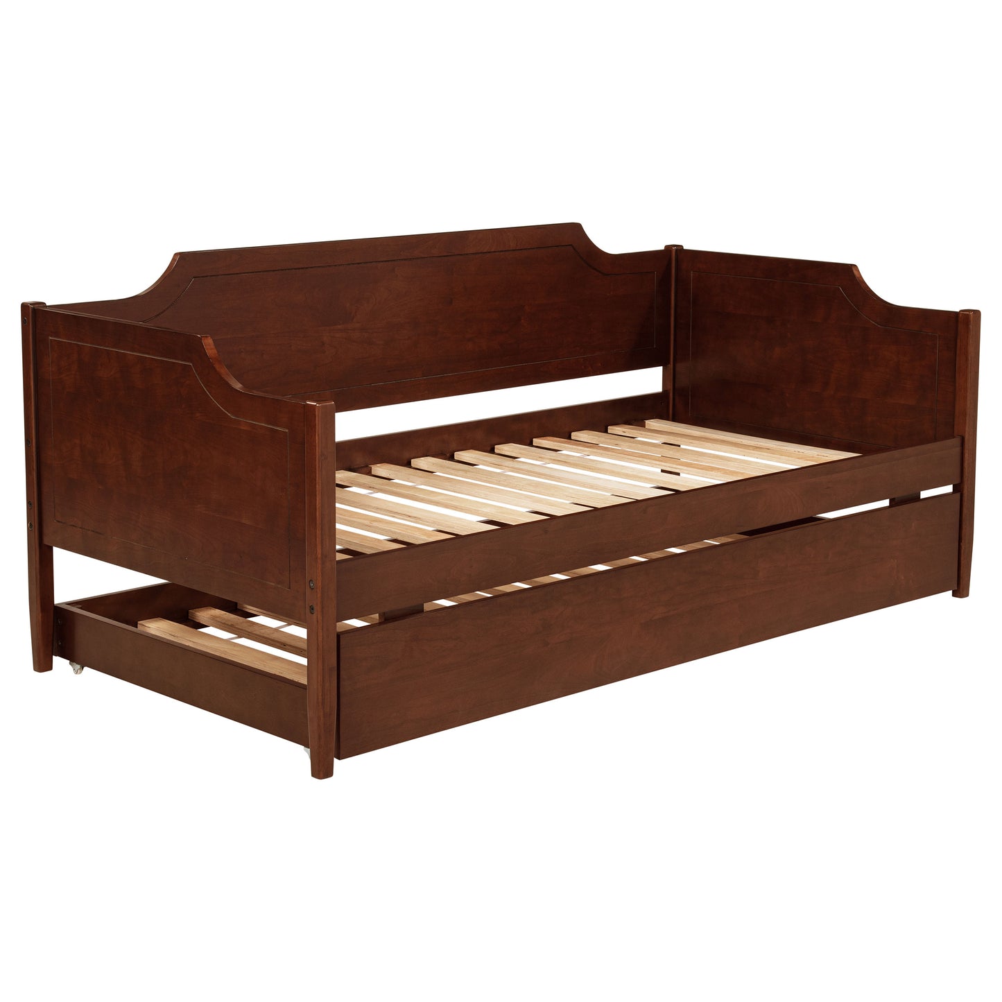 elmira wood twin daybed with trundle cherry