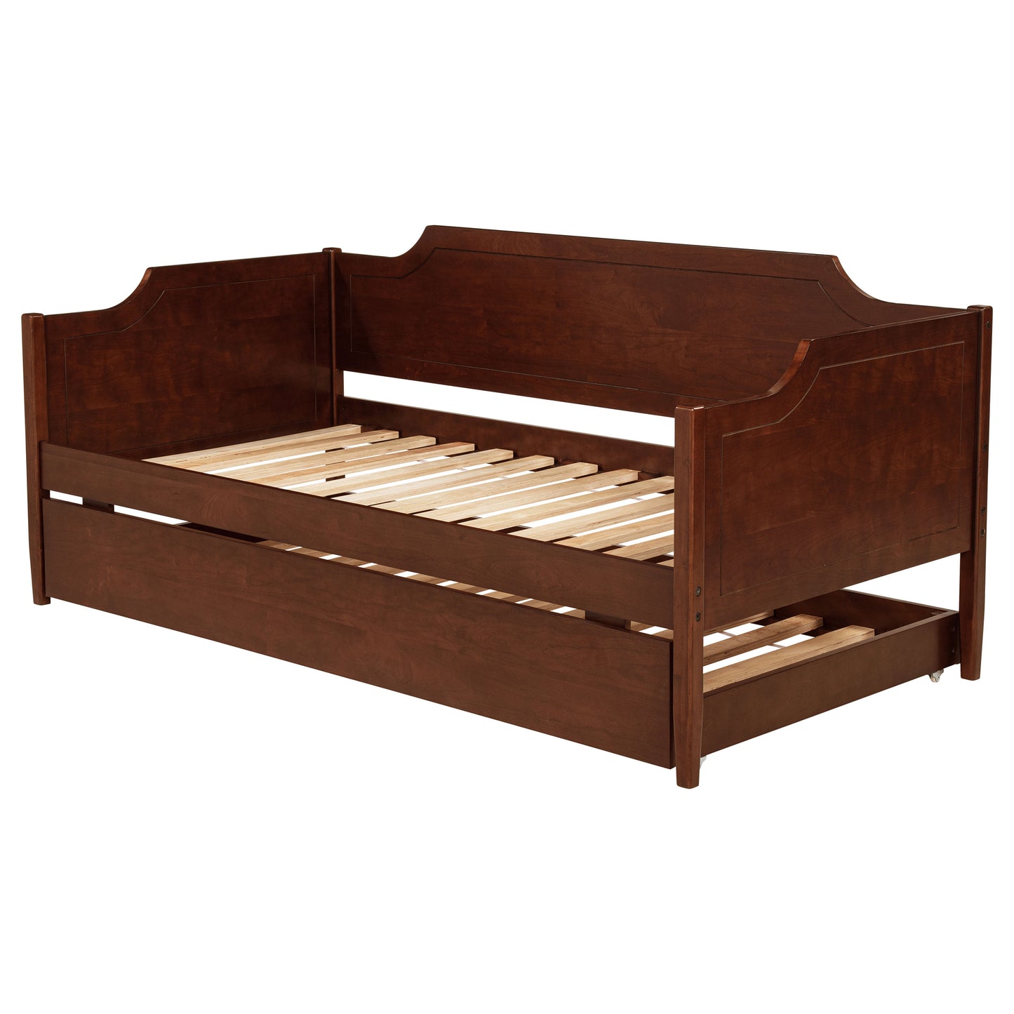 elmira wood twin daybed with trundle cherry