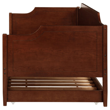 Elmira Wood Twin Daybed With Trundle Cherry