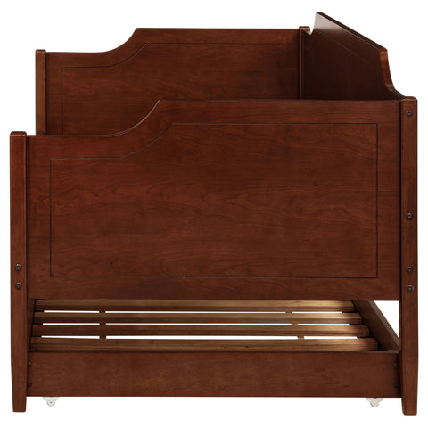 Elmira Wood Twin Daybed With Trundle Cherry