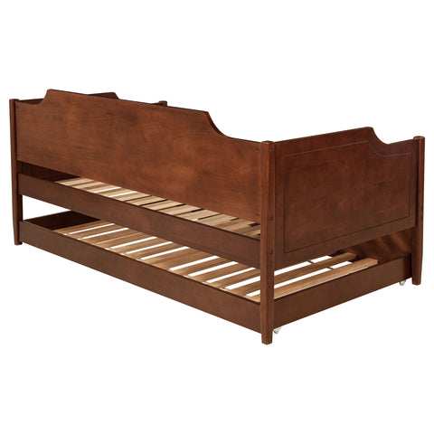 Elmira Wood Twin Daybed With Trundle Cherry