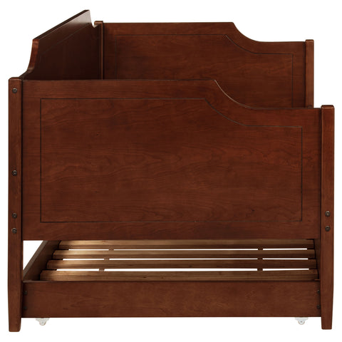 Elmira Wood Twin Daybed With Trundle Cherry