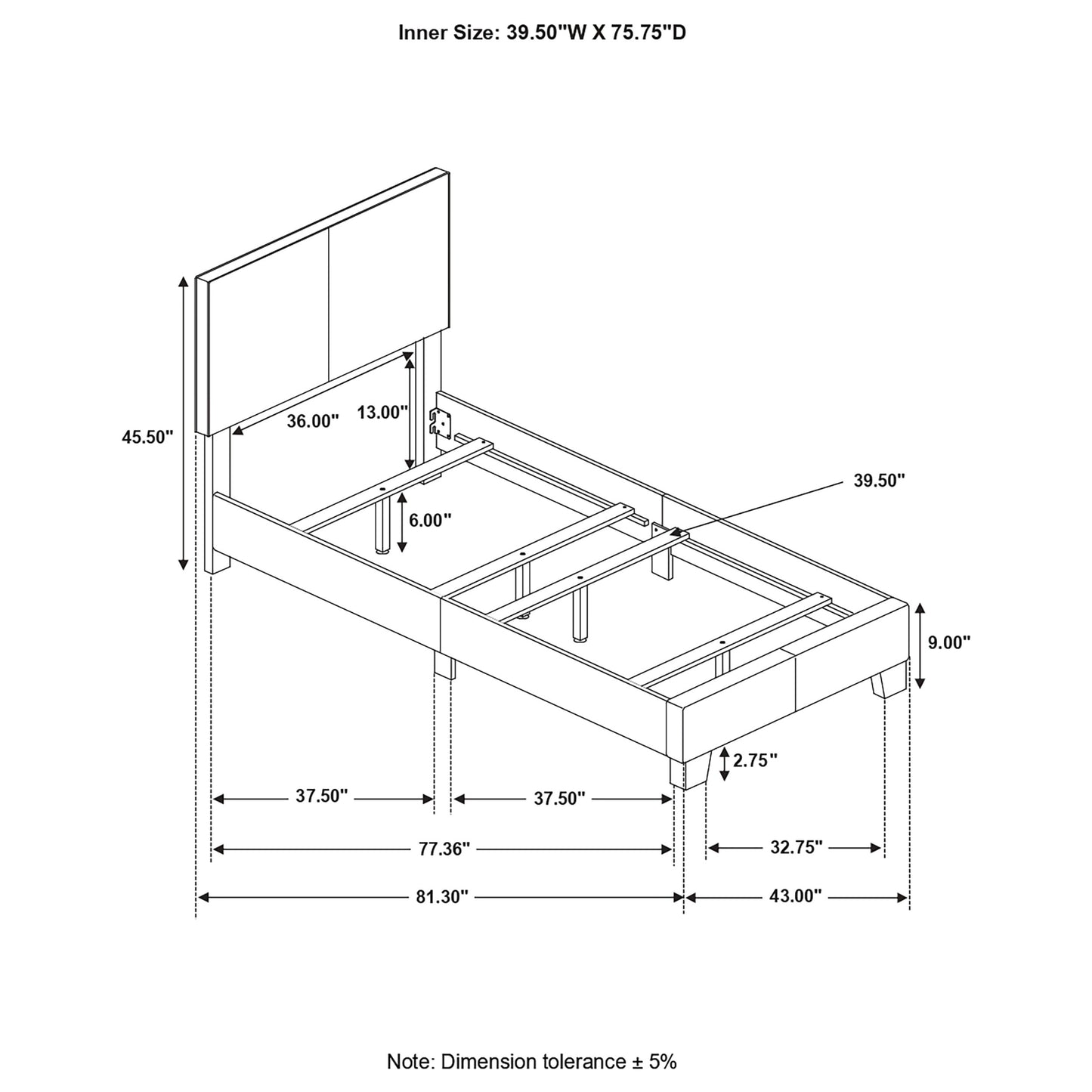 twin bed