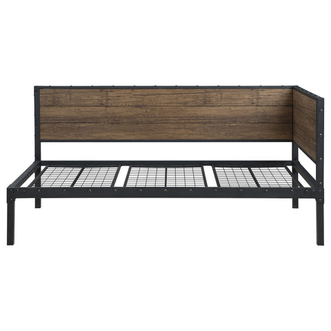 Bates Metal Twin Daybed Weathered ChestnutWeathered Chestnut