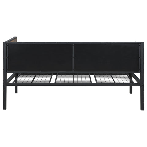 Bates Metal Twin Daybed Weathered ChestnutWeathered Chestnut