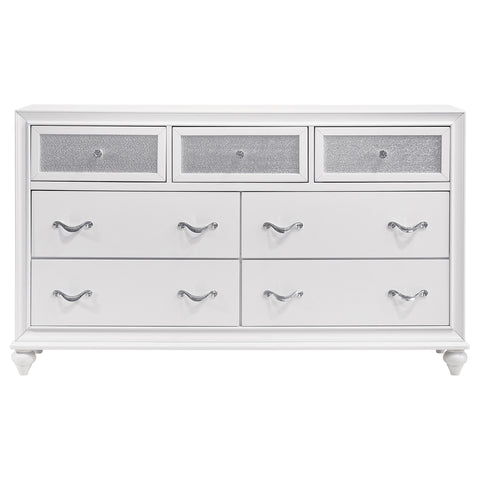 Devlin 5-piece Eastern King Bedroom Set White