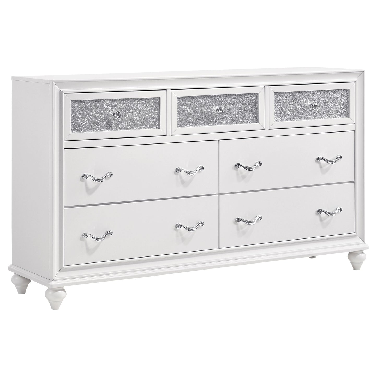 devlin 4-piece california king bedroom set white