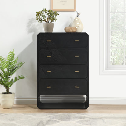 Colosseum Black Ash Veneer Chest