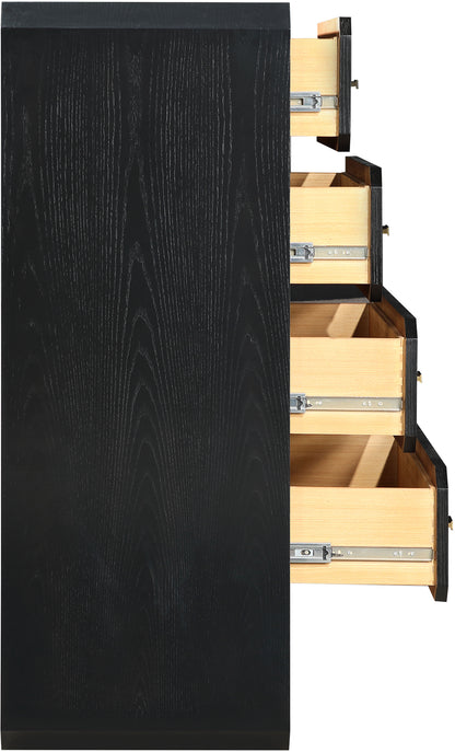 Colosseum Black Ash Veneer Chest