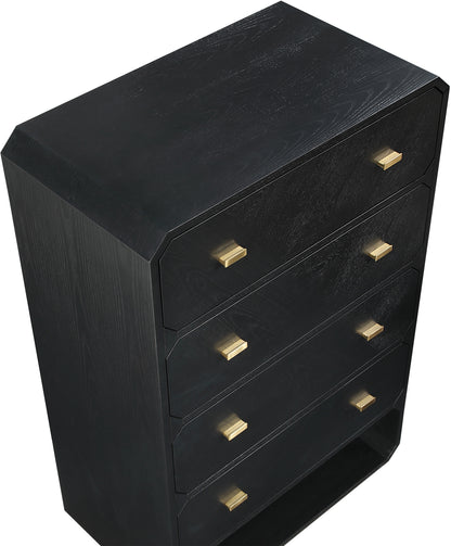 Colosseum Black Ash Veneer Chest