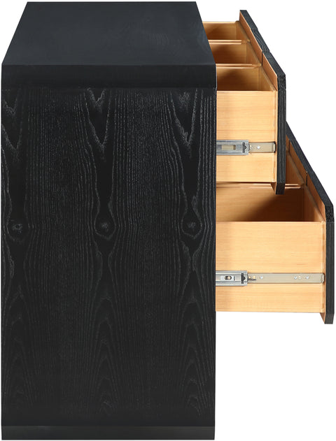 Colosseum Black Ash Veneer Dresser