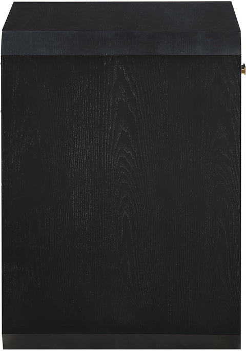 Colosseum Black Ash Veneer Night stand