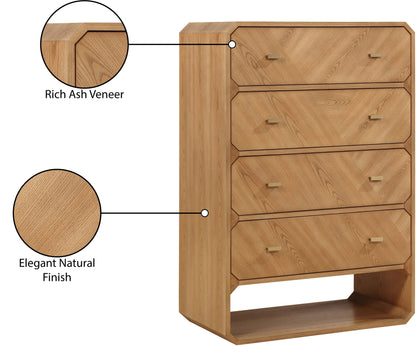 Colosseum Natural Ash Veneer Chest