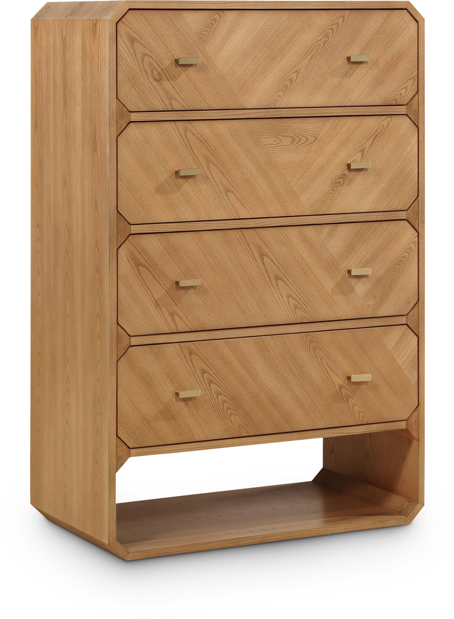 colosseum natural ash veneer chest