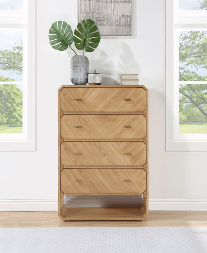 Colosseum Natural Ash Veneer Chest