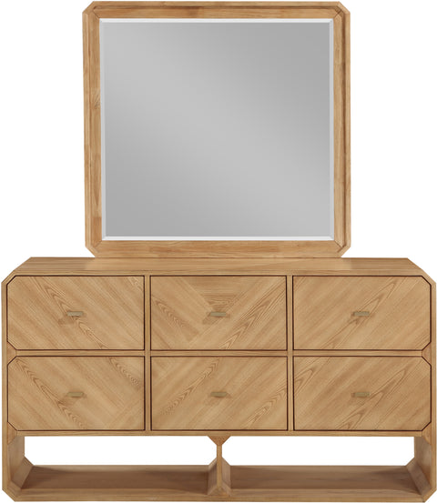 Colosseum Natural Ash Veneer Dresser