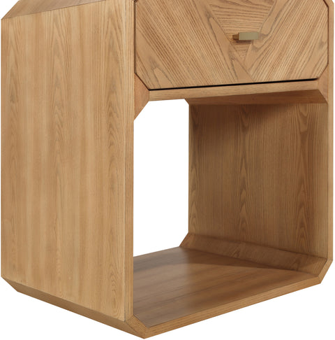 Colosseum Natural Ash Veneer Night stand