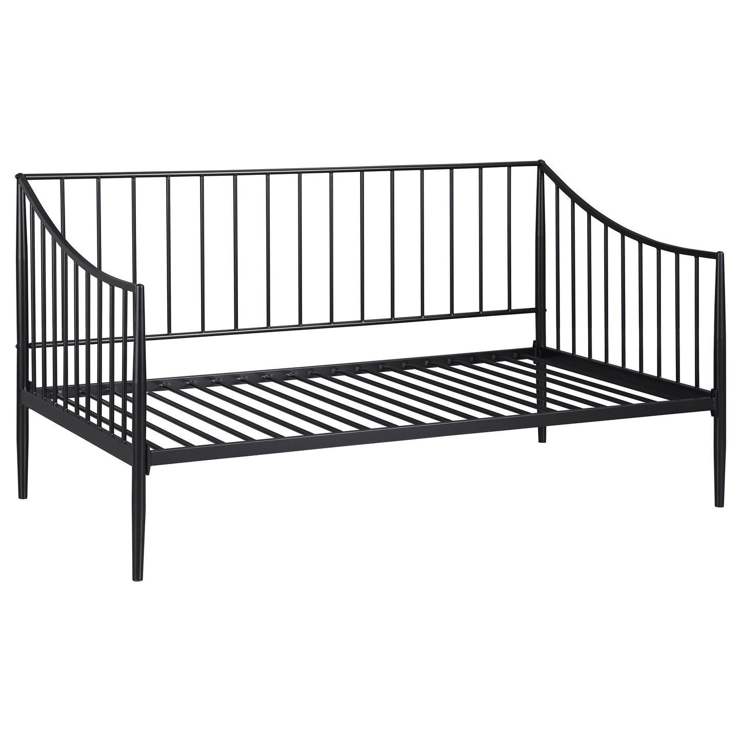 cody metal twin daybed bed frame matte black