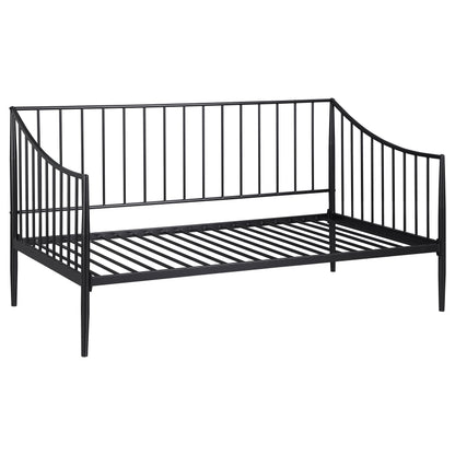 Cody Metal Twin Daybed Bed Frame Matte Black