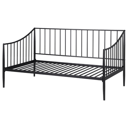 Cody Metal Twin Daybed Bed Frame Matte Black