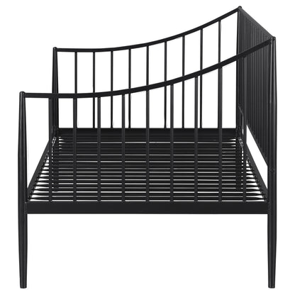 Cody Metal Twin Daybed Bed Frame Matte Black
