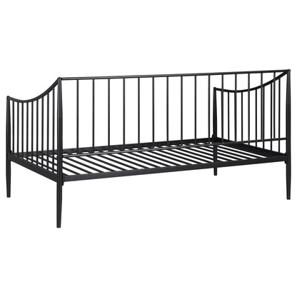 Cody Metal Twin Daybed Bed Frame Matte Black