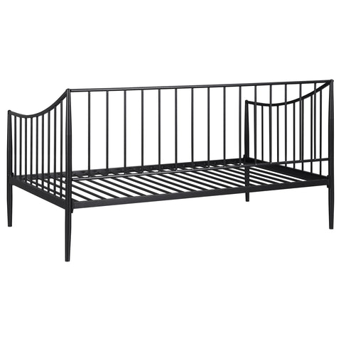Cody Metal Twin Daybed Bed Frame Matte Black