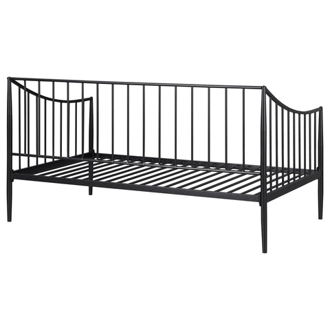 Cody Metal Twin Daybed Bed Frame Matte Black