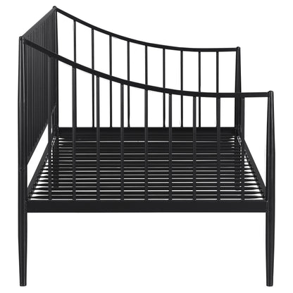 Cody Metal Twin Daybed Bed Frame Matte Black
