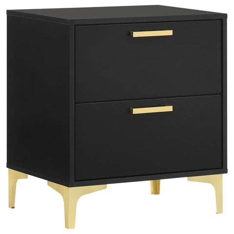 Zahavah 5-piece Queen Bedroom Set Black
