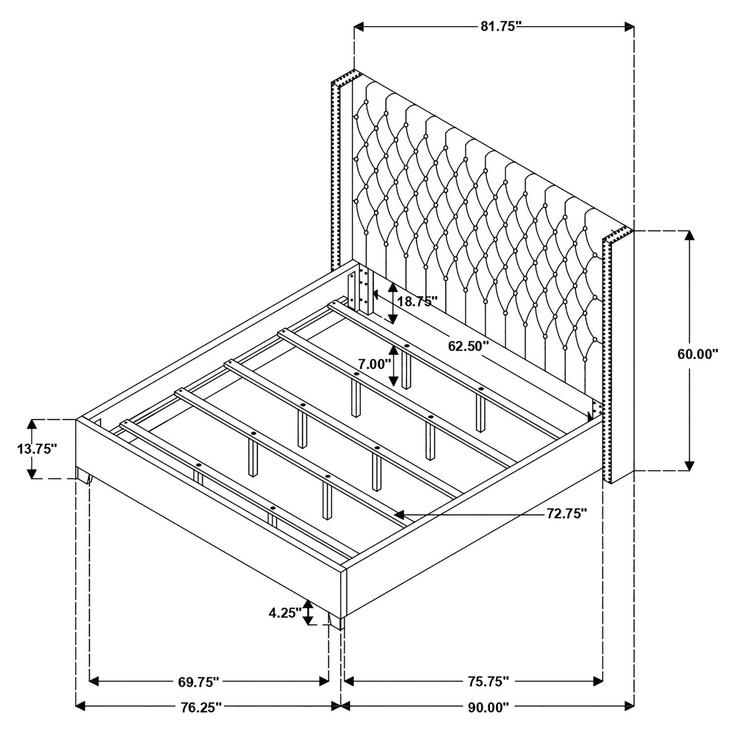 california king bed