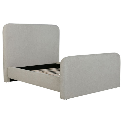Danbury Upholstered Queen Panel Bed GreyGrey