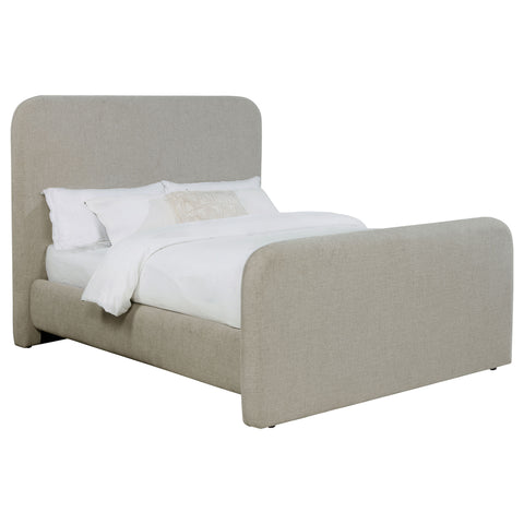 Danbury Upholstered Queen Panel Bed GreyGrey