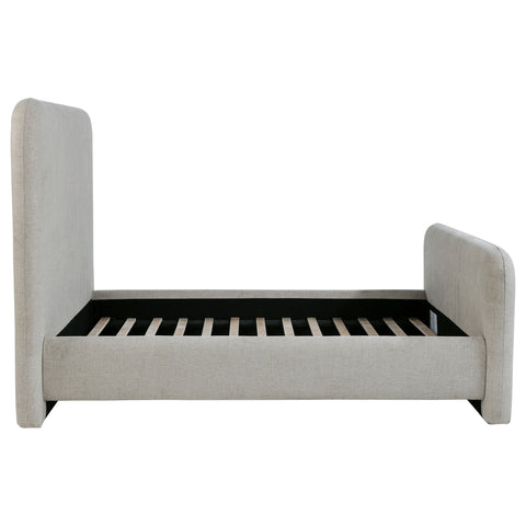 Danbury Upholstered Queen Panel Bed GreyGrey