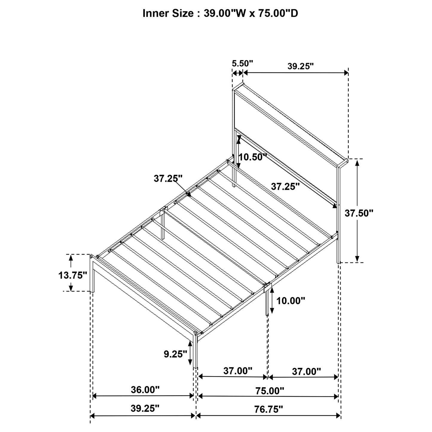 twin bed